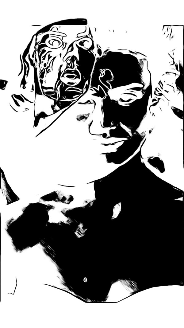 Visual work, detail three